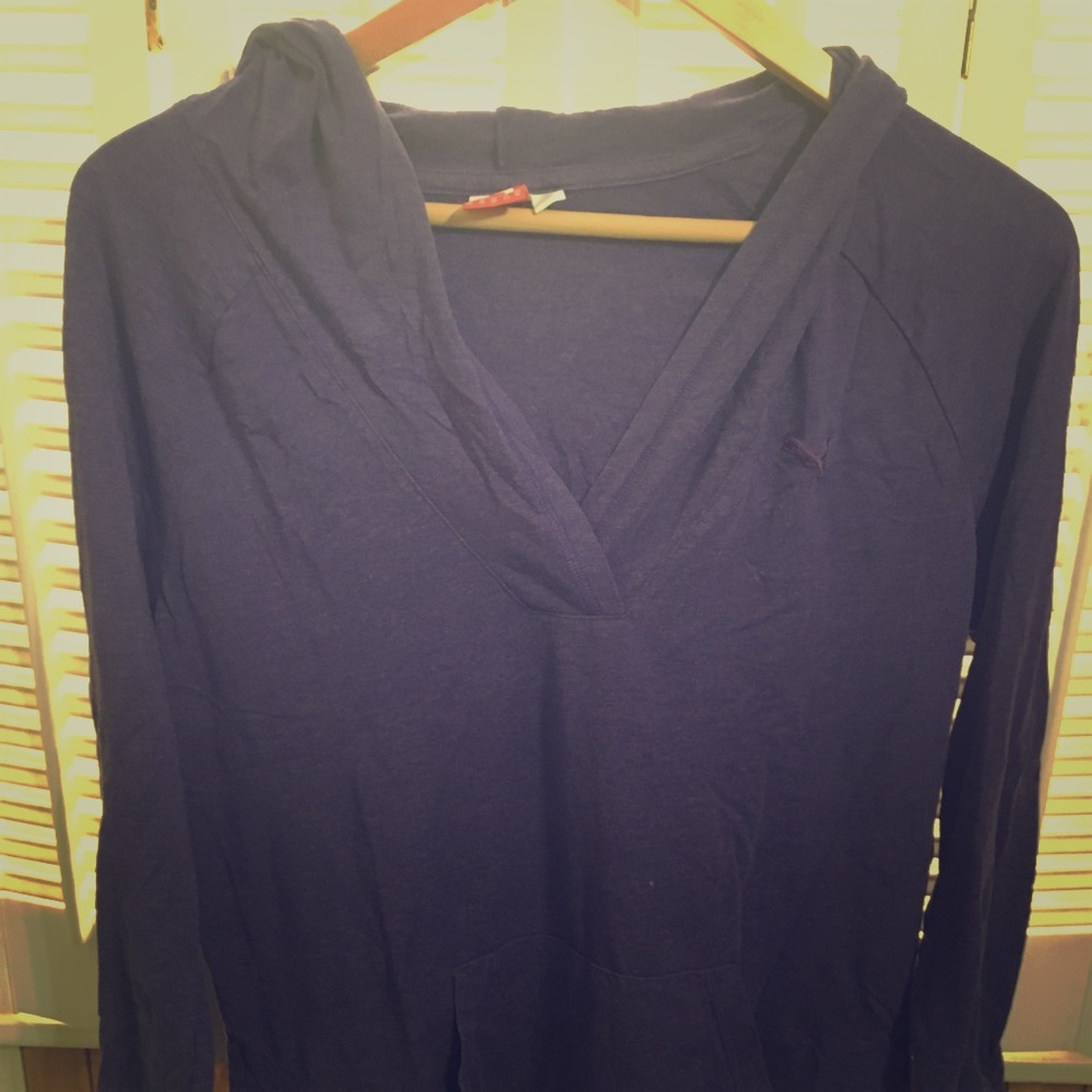 purple puma shirt with hood